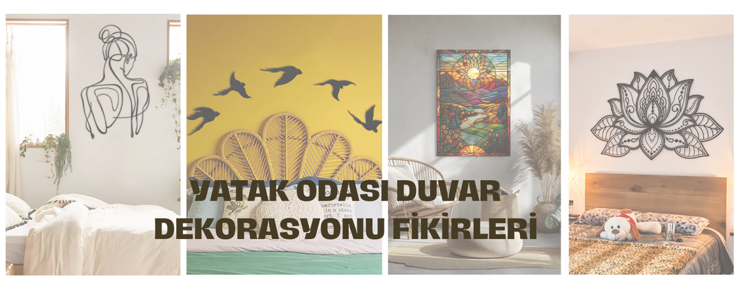 Yatak Odası Duvar Dekorasyonu Fikirleri