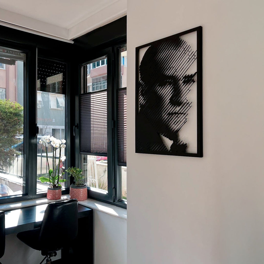 Atatürk Metal Duvar Tablosu - APT031