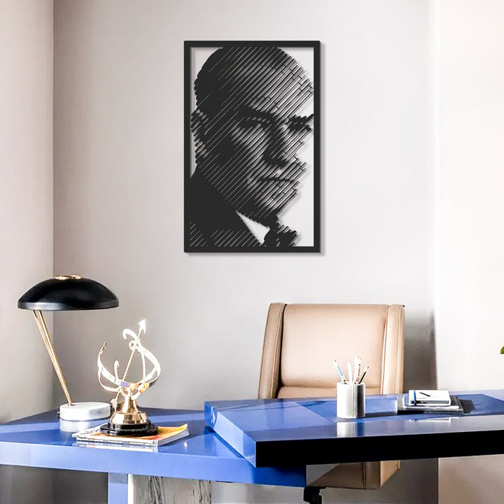Atatürk Metal Duvar Tablosu - APT031