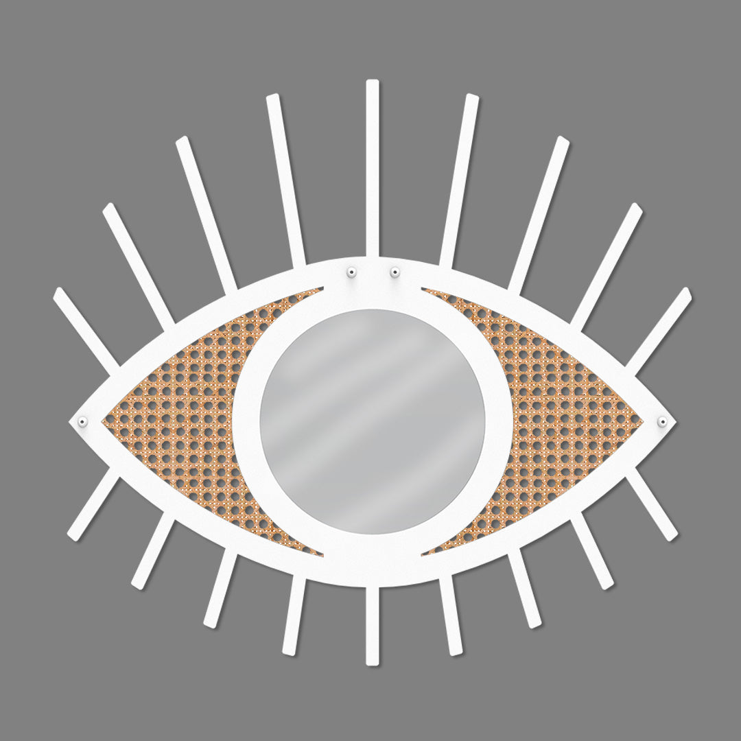 Hazeranlı Göz Ayna Dekoratif Duvar Aynası Modelleri