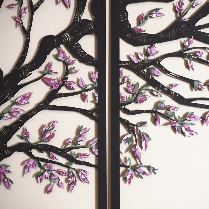 Autumn Vibes 4'lü Set Dekoratif Duvar Tablo Modelleri