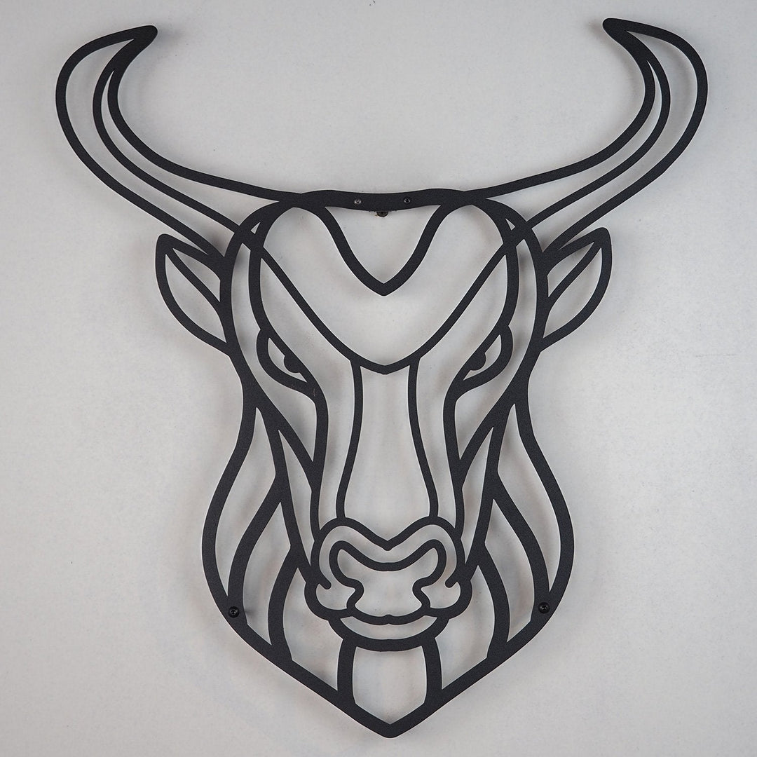 Bull Metal Wall Art - APT410