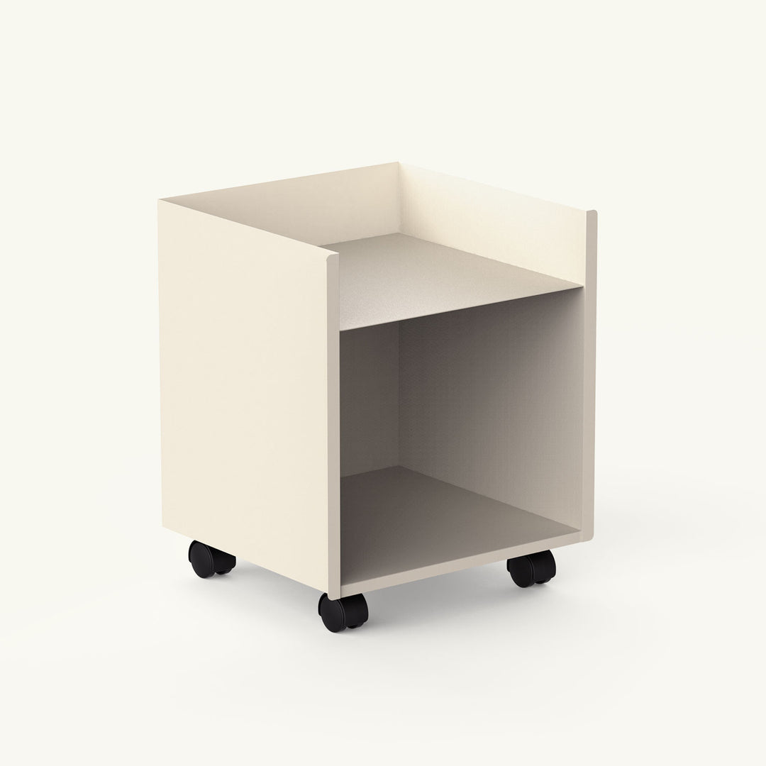 Cube Tekerlekli Metal Komodin / Yan Sehpa - APM008