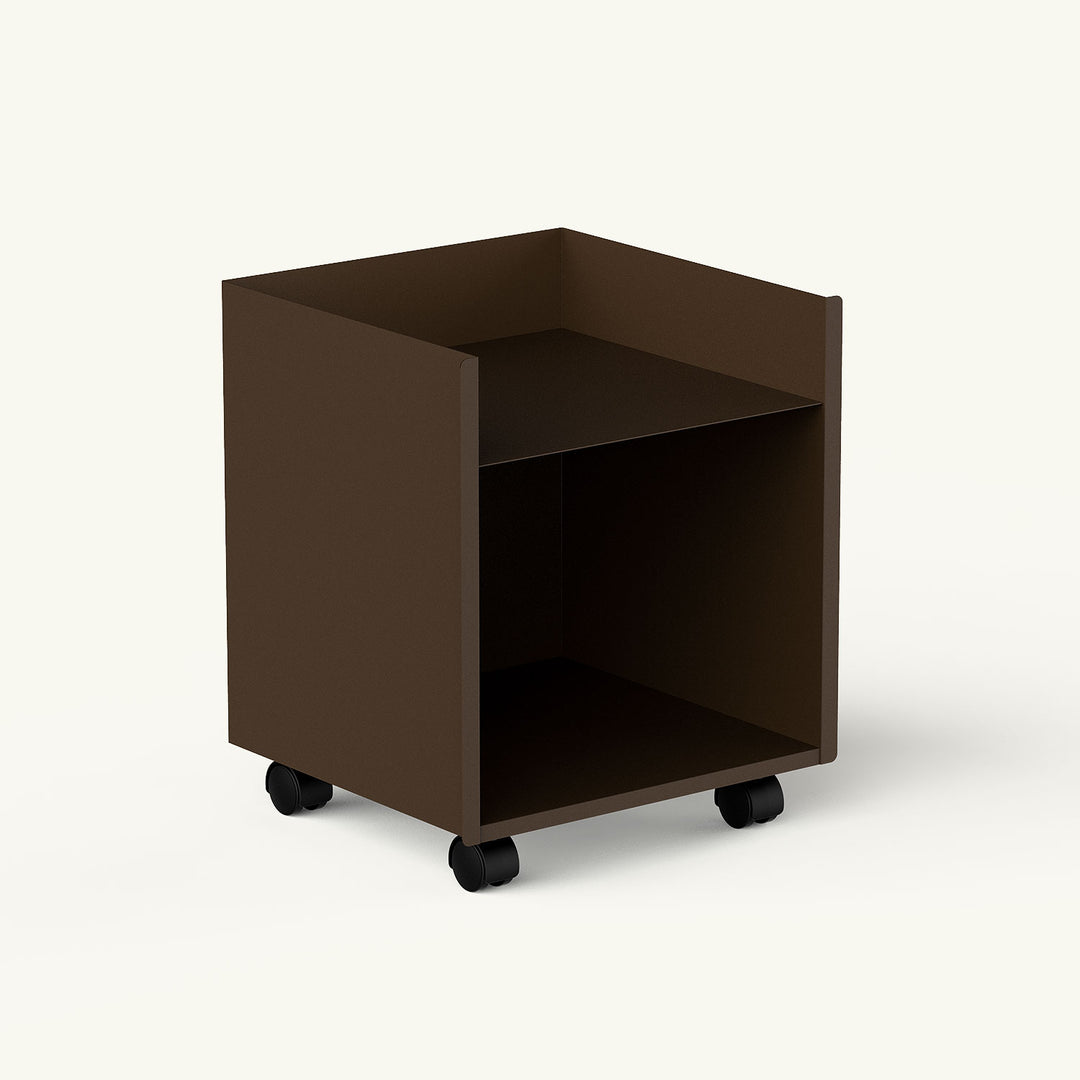Cube Tekerlekli Metal Komodin / Yan Sehpa - APM008