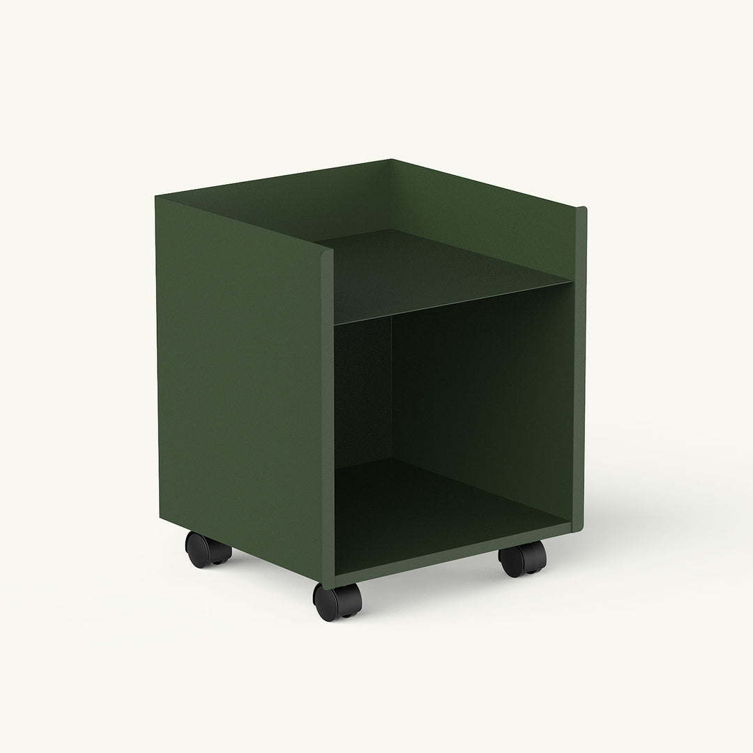 Cube Tekerlekli Metal Komodin / Yan Sehpa - APM008