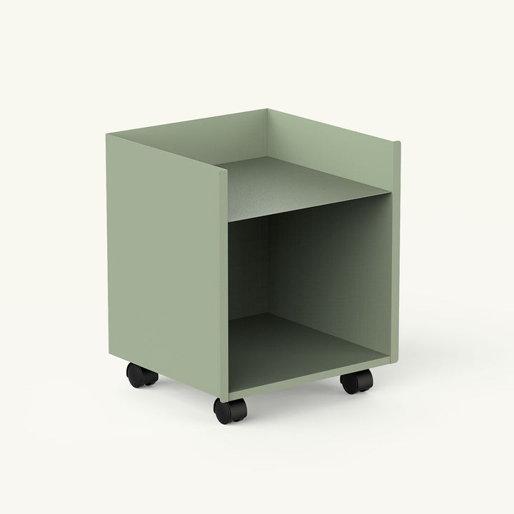 Cube Tekerlekli Metal Komodin / Yan Sehpa - APM008