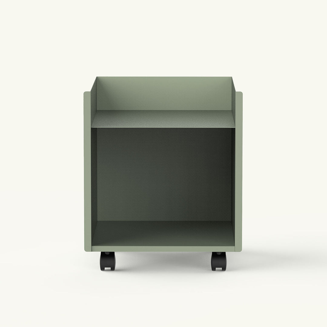 Cube Tekerlekli Metal Komodin / Yan Sehpa - APM008