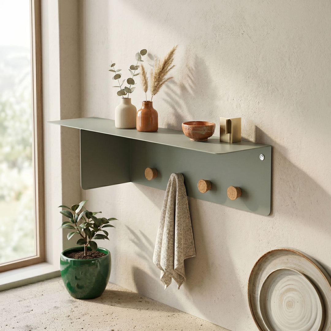 Nook Metal Duvar Rafı & Askı - APM020