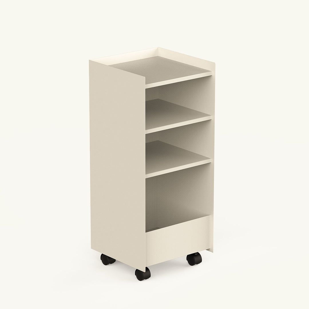 Cube Tekerlekli Raflı Metal Ünite - APM035