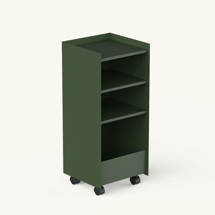 Cube Tekerlekli Raflı Metal Ünite - APM035
