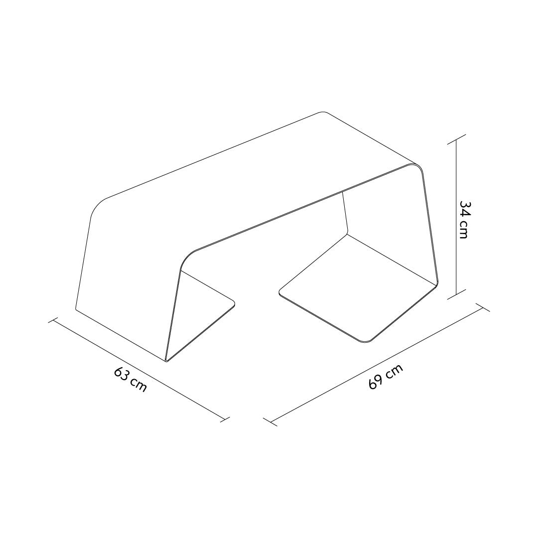 Loop Metal Orta Sehpa - APM039