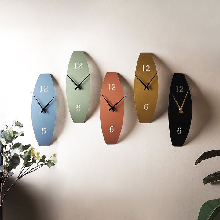 Curve of Time Metal Duvar Saati