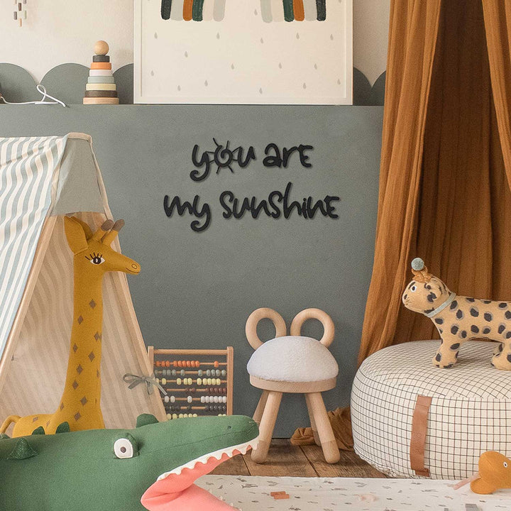 You Are My Sunshine Çocuk Odası Dekorasyon Modelleri