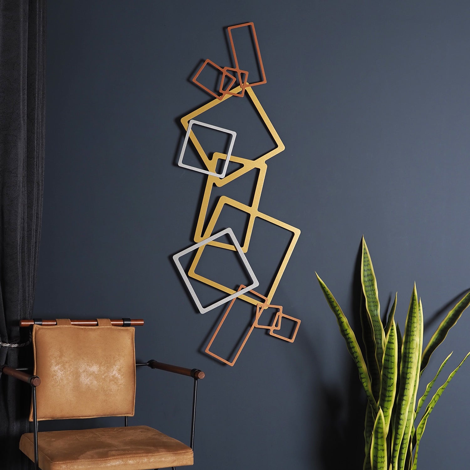 Geo Mood Metal Wall Art Artepera