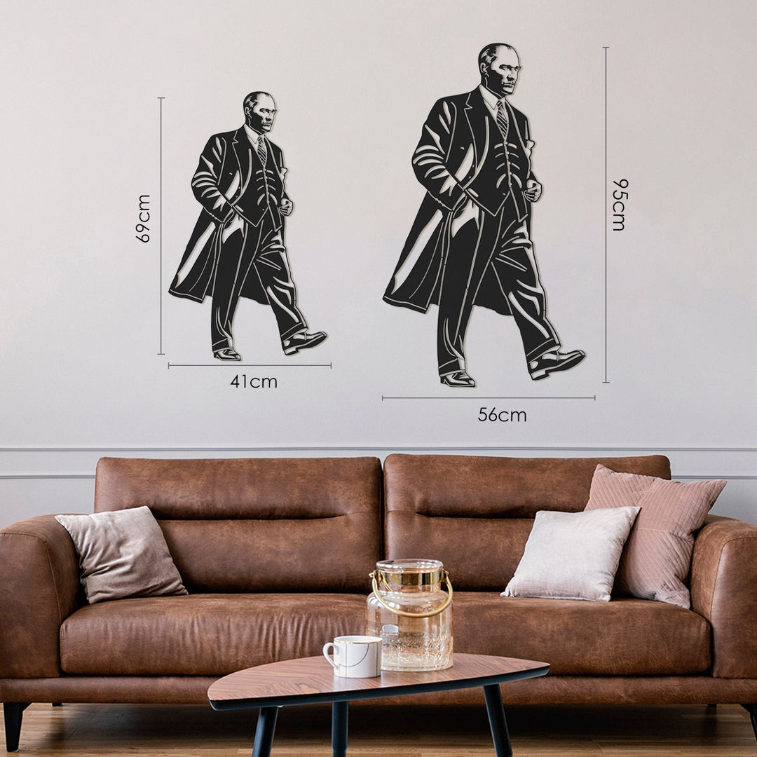 Atatürk Metal Tablo - APT842