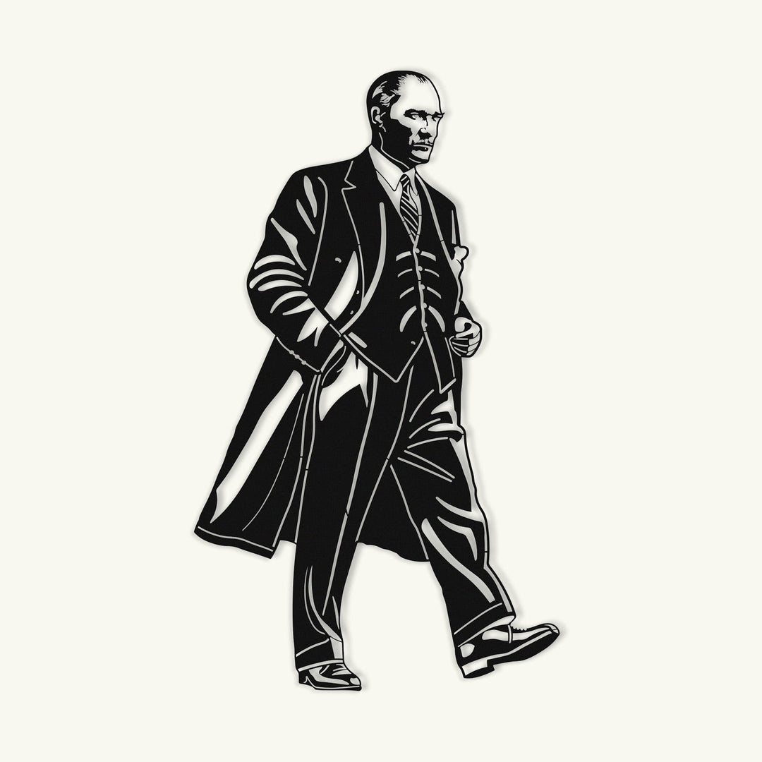 Atatürk Metal Tablo - APT842