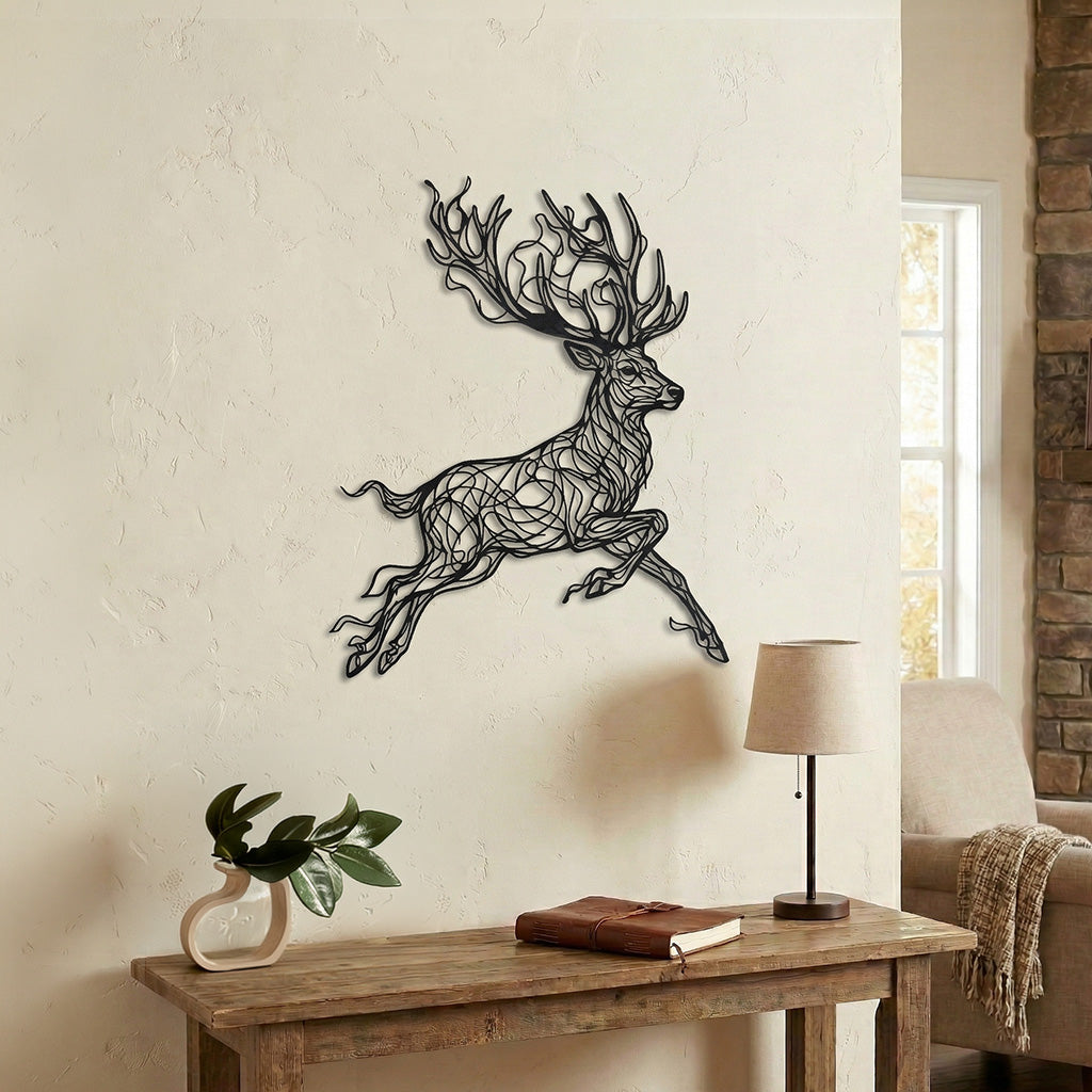 Nordic Deer Line Art - APT847