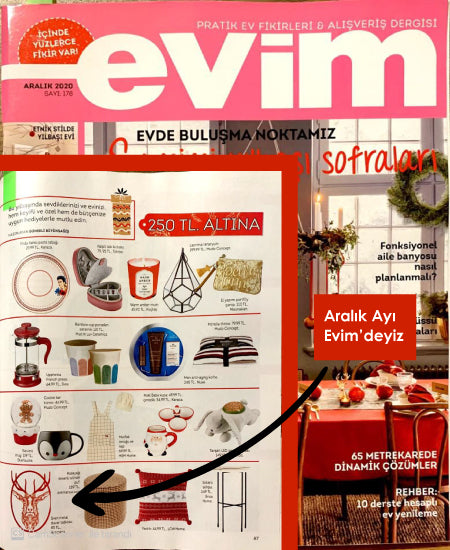 artepera evim dergisi aralık ayı