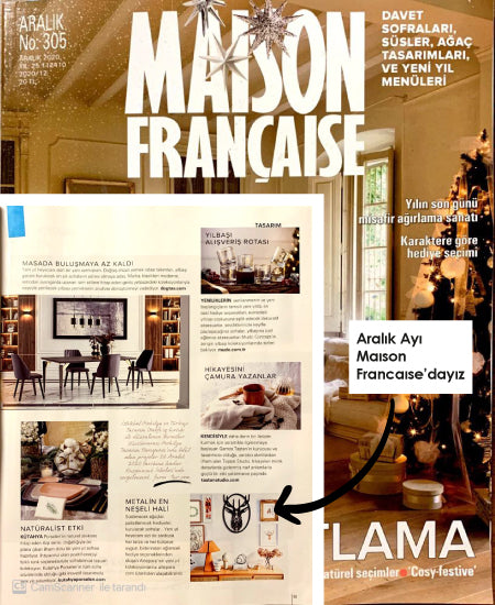 artepera maison francaise dergisi aralık ayı