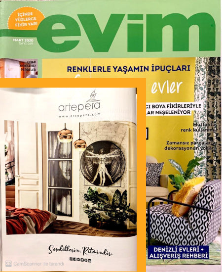 artepera evim dergisi mart ayı