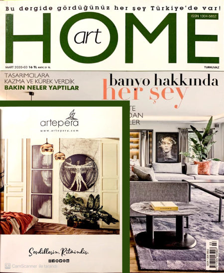 artepera homeart dergisi mart ayı