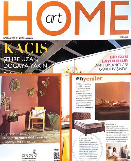 artepera homeart dergisi kasım ayı