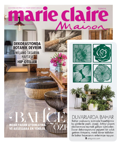 Artepera Maire Claire Maison Dergisi Mayıs Ayı