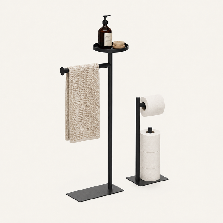 Moss 2'li Metal Banyo Standı - APM026