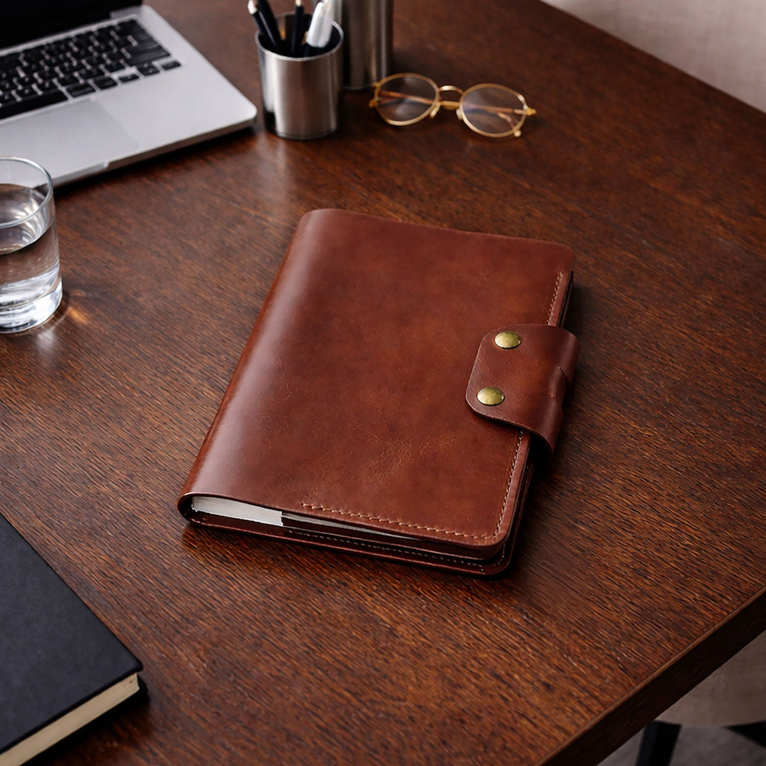 A5 Defter Deri Kılıf Organizer - ATD005