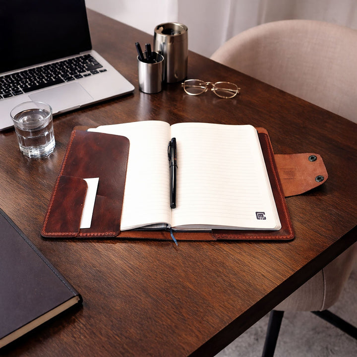 A5 Defter Deri Kılıf Organizer - ATD005