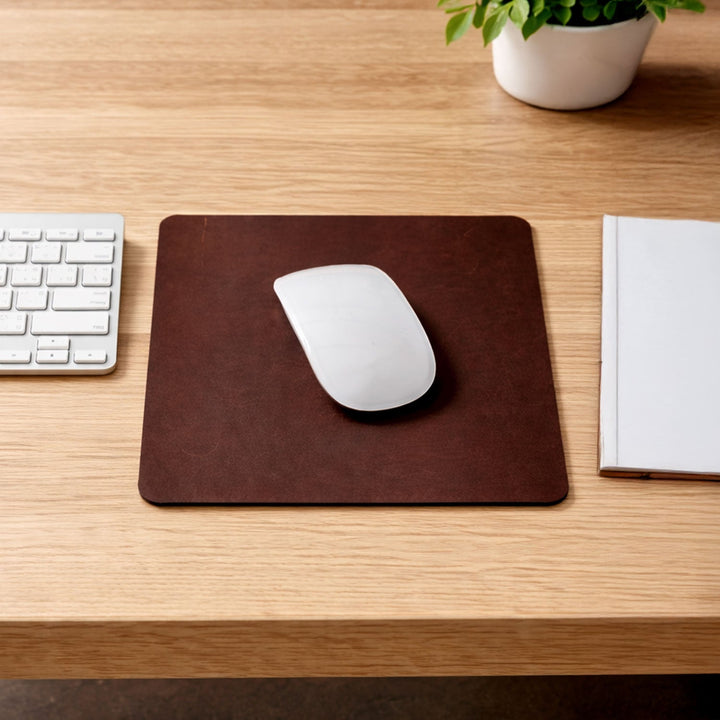 Deri Mouse Pad – Çizilmez Deri - ATD009