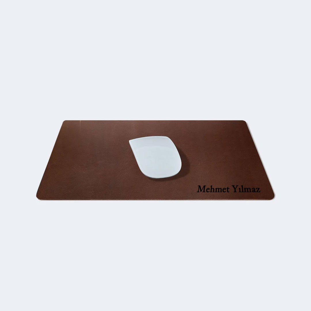 Deri Mouse Pad – Çizilmez Deri - ATD009