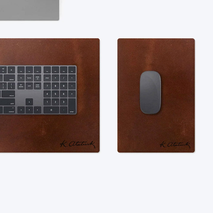 Deri Masa Matı & Mouse Pad Seti - ATD010