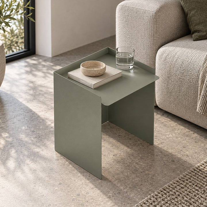 Cube 3'lü Set Metal Zigon Sehpa - APM042