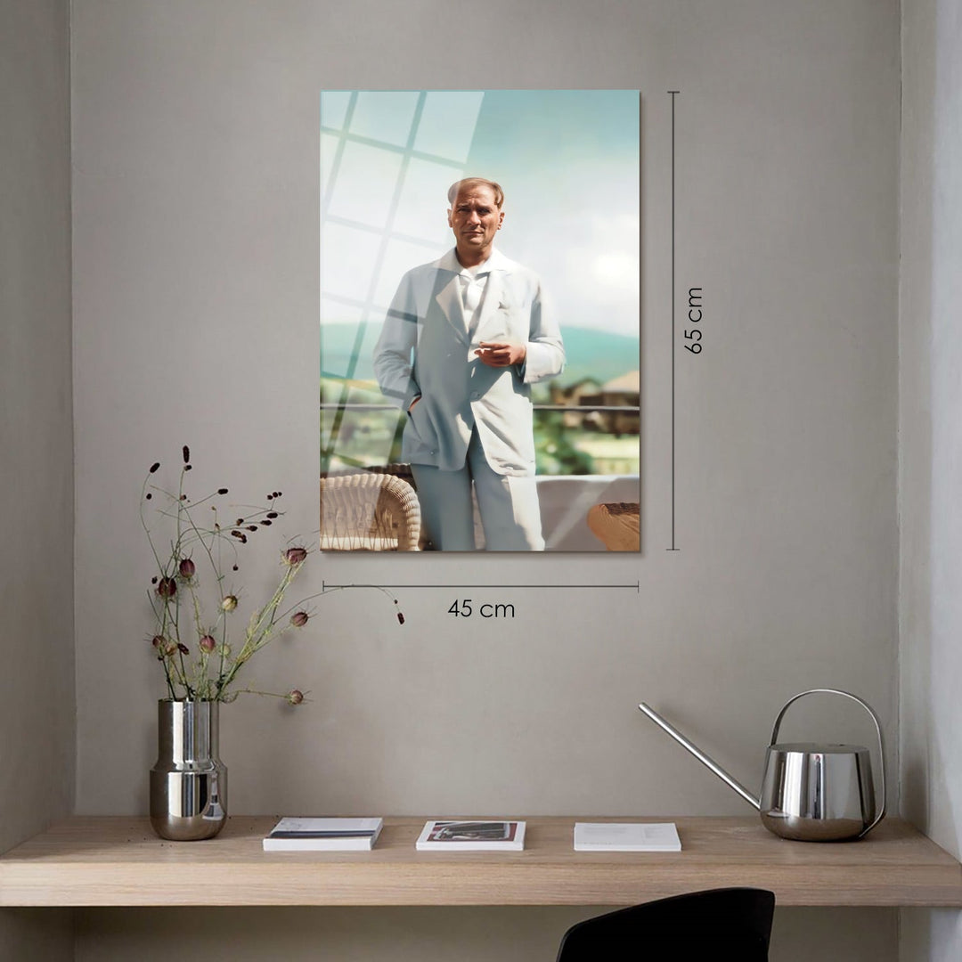 Atatürk Gazi Orman Çiftliği'nde Cam Tablo - ATC038
