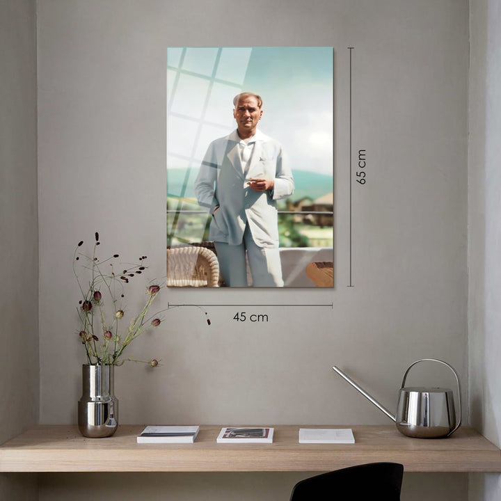 Atatürk Gazi Orman Çiftliği'nde Cam Tablo - ATC038