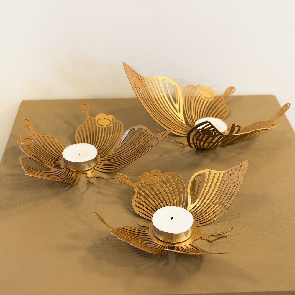 Papilio 3'lü Tealight Set Masaüstü Aksesuar Modelleri
