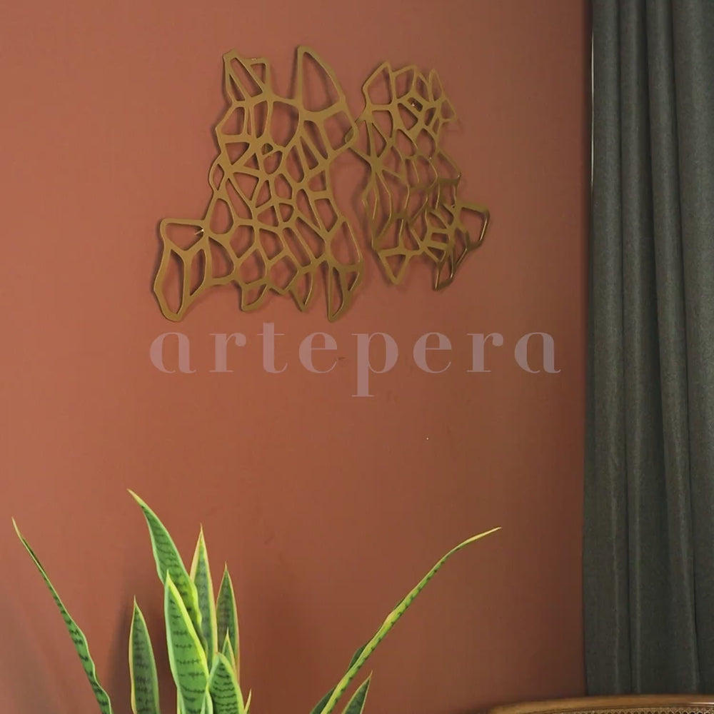 Fluid Metal Duvar Tablosu - Dekoratif Duvar Tablo Modelleri