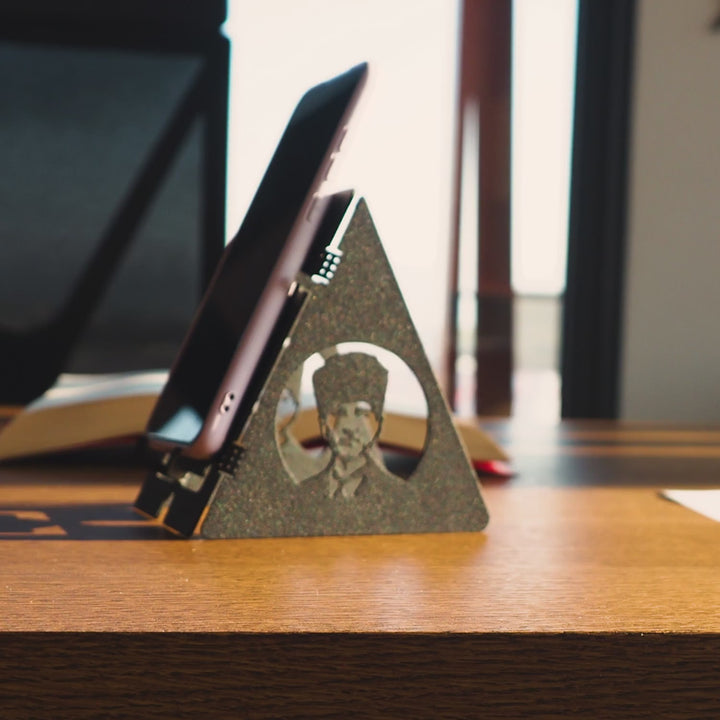 Atatürk Telefon Standı Masaüstü Metal Dekor - APH193