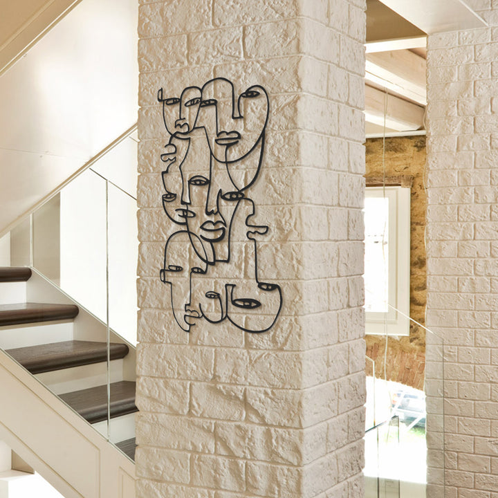 Picasso Yüzler Metal Tablo - APT720