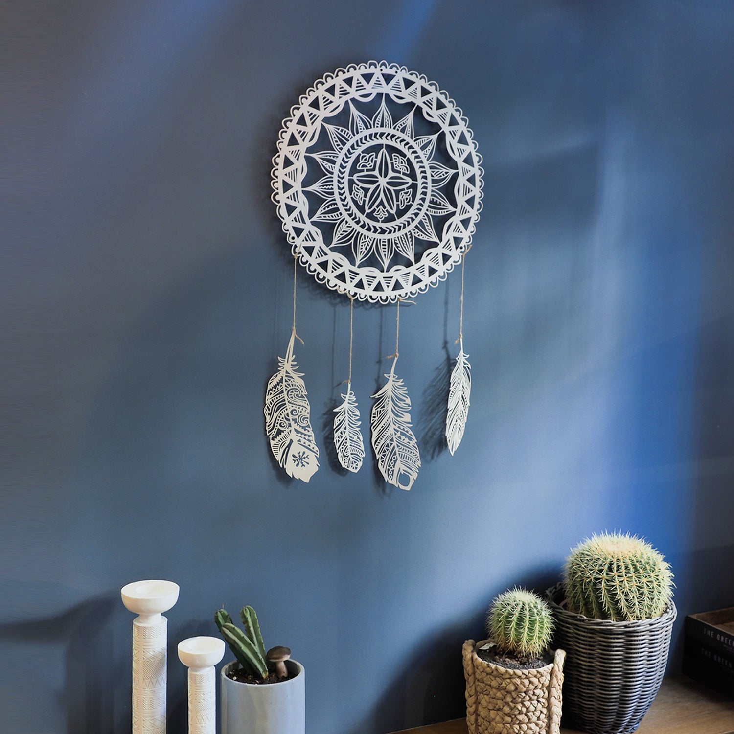 Düş Kapanı (Dreamcatcher) Metal Duvar Tablosu – Artepera