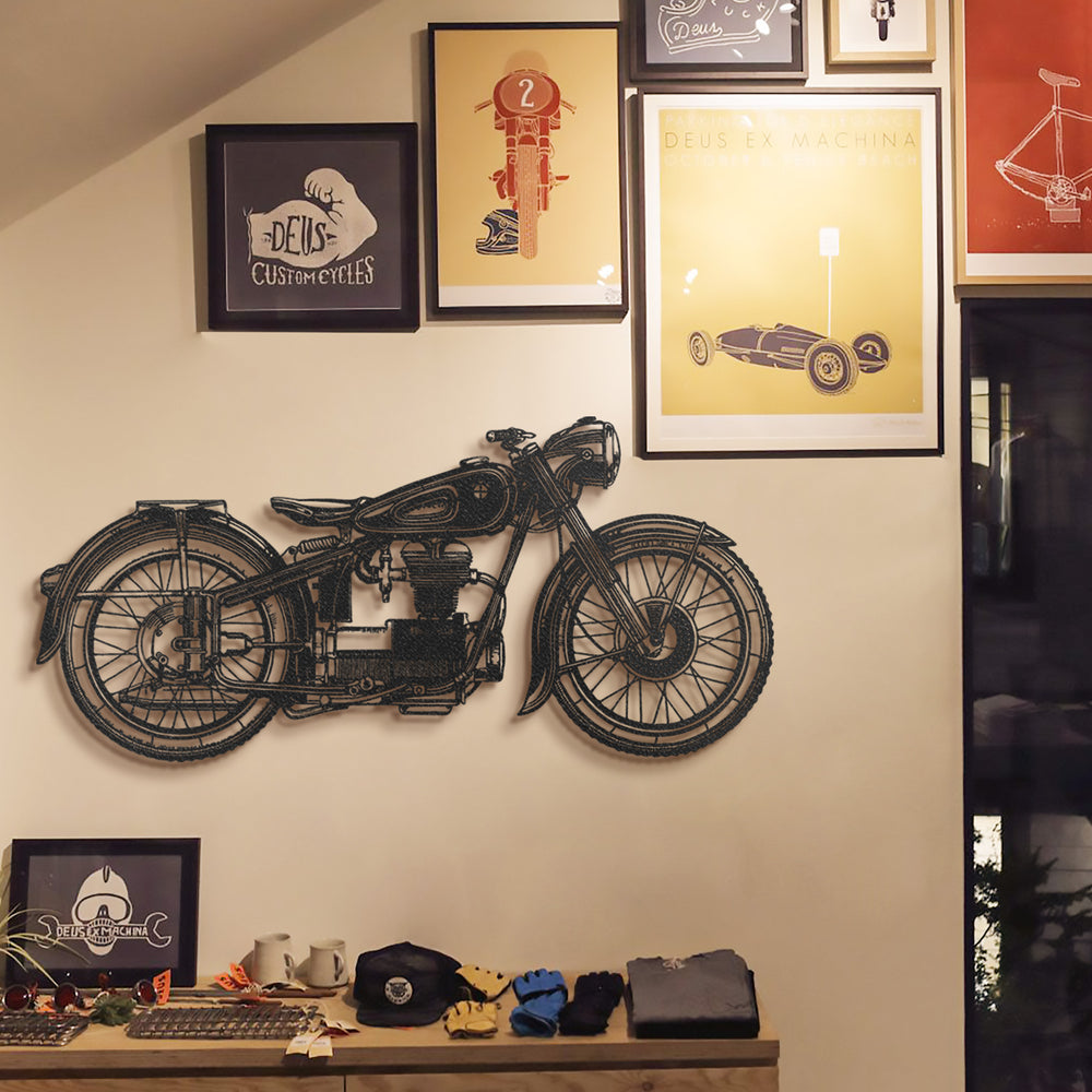 Cafe Racer Dekoratif Duvar Tablo Modelleri