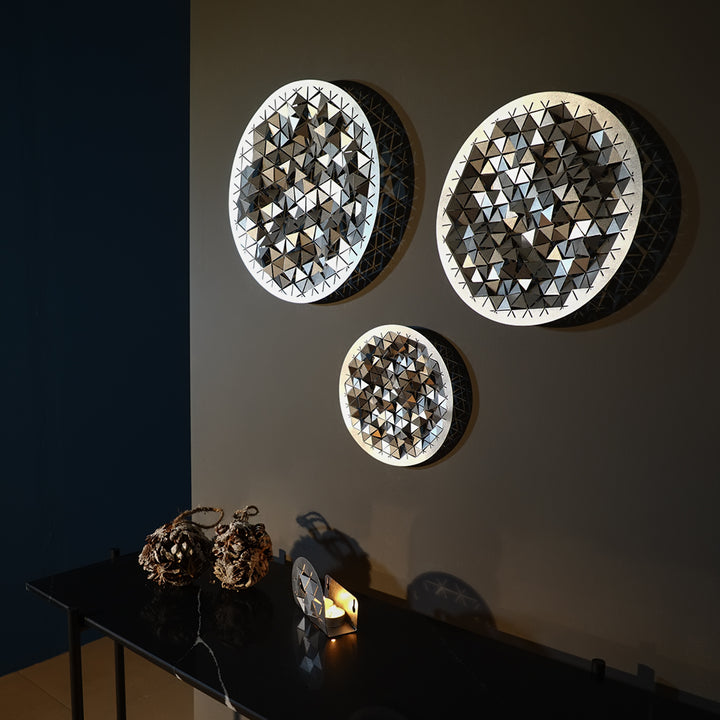 Luminous Circle Modern Duvar Aksesuar Modelleri