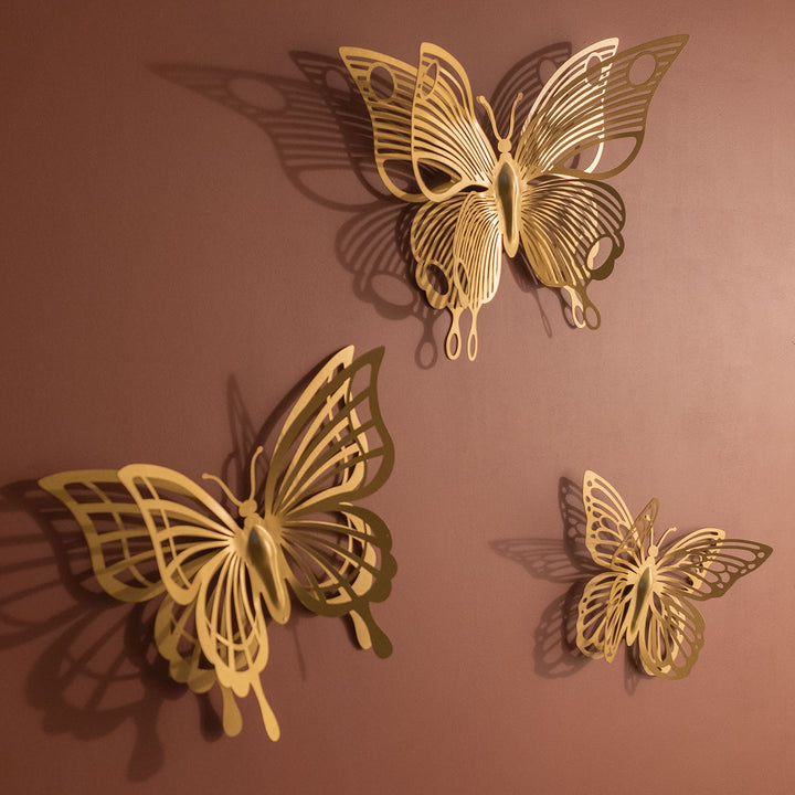 Mariposa 3'lü Set Mutfak Duvar Dekorasyonu Modelleri